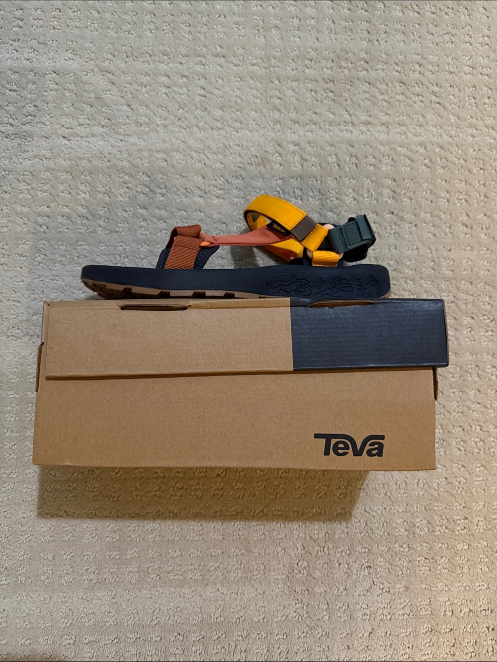 Teva Women’s Colorblock Strap Sandals - Yellow/Orange/Navy